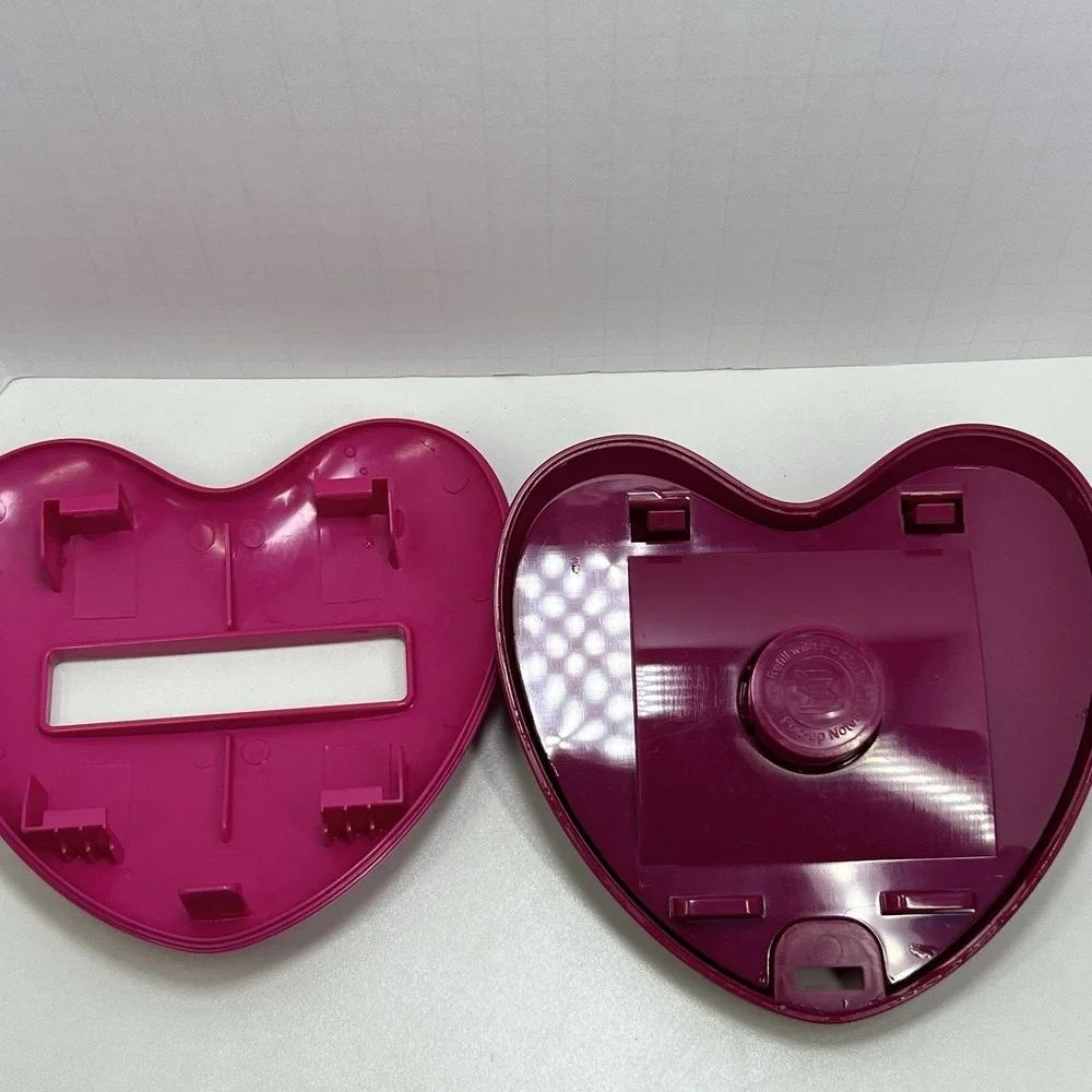 3M Post-it Notes Pink Heart Pop-Up Paper Weight Dispenser Office‎ Desktop